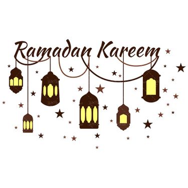 وکتور ماه مبارک رمضان فانوس بک گراند رمضان1