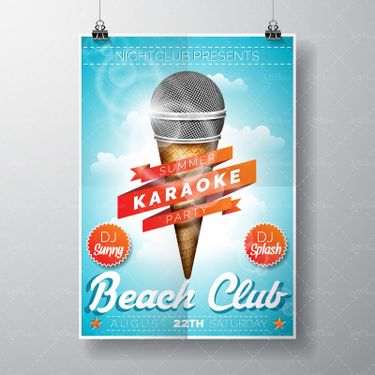 وکتور بستنی فروشی بستنی قیفی بک گراند لیبل1