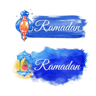 وکتور فانوس ماه مبارک رمضان اه خدا ماه بندگی
