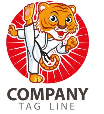 وکتور پلنگ ببر  ورزشهای رزمی کاراته تکواندو