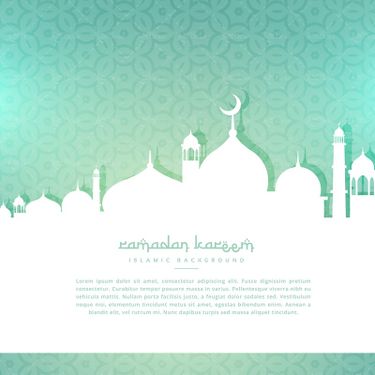 وکتور طرح اسلامی طرح مذهبی رمضان کریم تذهیب 05