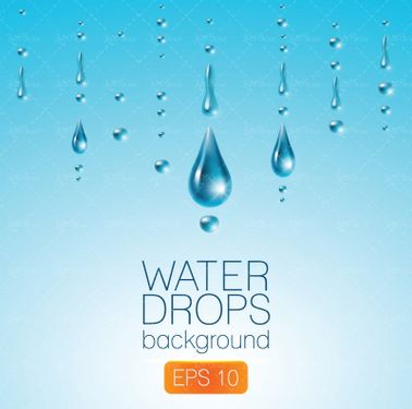 وکتور بک گراند قطره آب باران قطرات باران