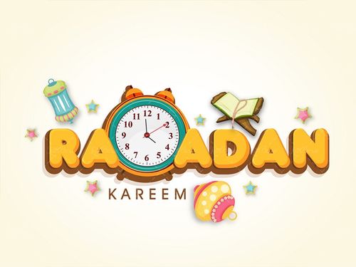 وکتور ماه رمضان وکتور فانوس ساعت شماطه دار