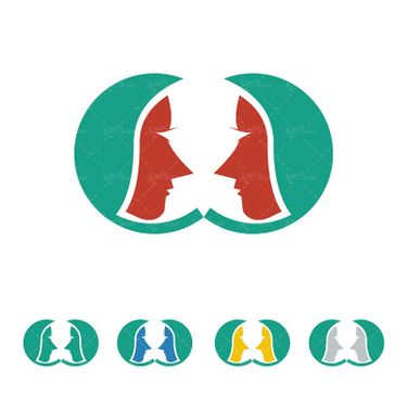 وکتور  چهره مردانه چهره کمدین زنگ ناقوس