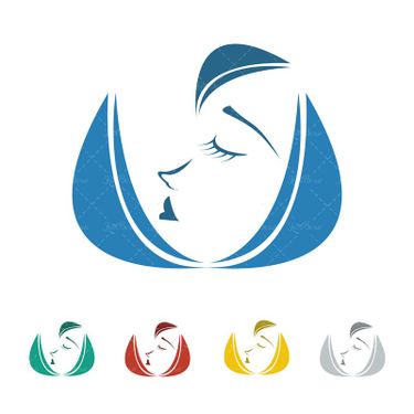 وکتور آرایش غلیظ وکتور مدل موی زنانه چهره زن1