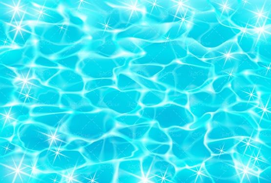 وکتور آب وکتور تلالو نور خورشید در آب