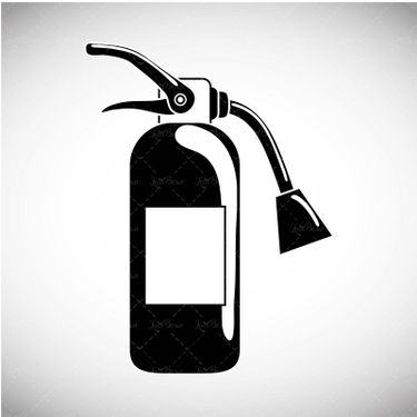 وکتور کپسول آتش نشانی وکتور تجهیزات آتش نشانی