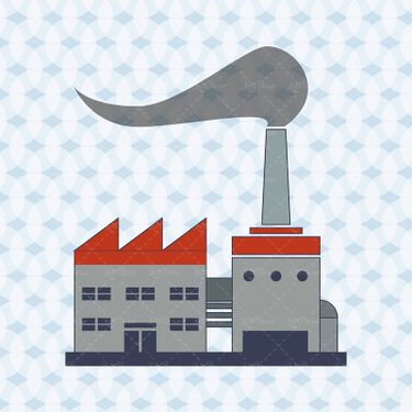 وکتور کارخانه وکتور بک گراند وکتور آلودگی هوا