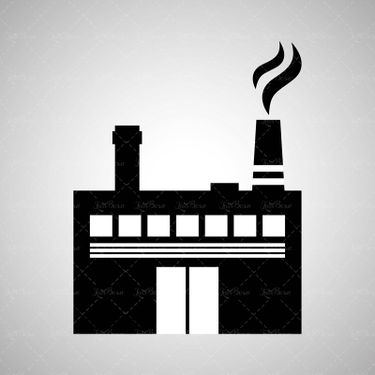 وکتور کارخانه وکتور  وکتور دود سیاه کارخانه1