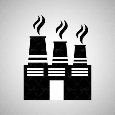 وکتور کارخانه وکتور  وکتور دود سیاه کارخانه2