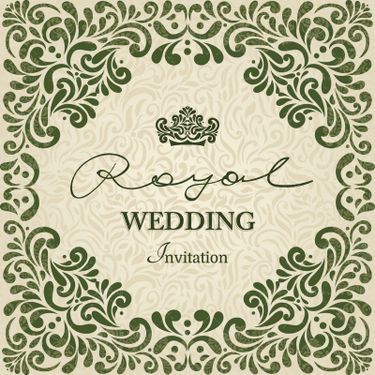 وکتور کادر گل وکتور حاشیه گل وکتور کارت دعوت 16