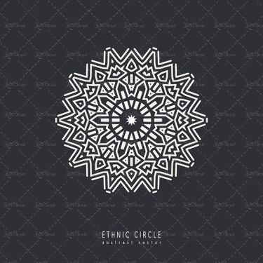 وکتور تذهیب طرح اسلامی وکتور طرح اسلیمی وکتور گل2