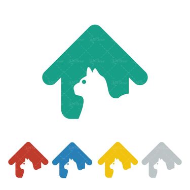 وکتور خانه حیوانات وکتور گربه وکتور دامپزشکی 1