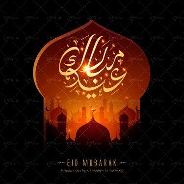 وکتور طرح مذهبی وکتور گنبد وکتور مسجد وکتور عید 12