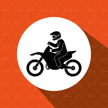 وکتور موتور کراس موتور پرشی موتور سواری پیست موتور سواری