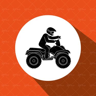 وکتور موتور چهار چرخ موتور مسابقه موتور سواری