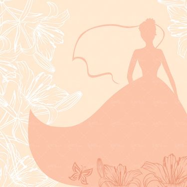 وکتور مزون عروس لباس عروس دسته گل عروس آتلیه عروس گل و بوته بک گراند