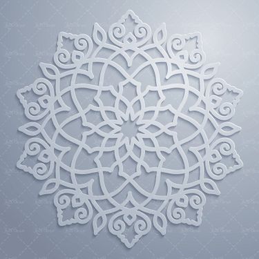 وکتور شمسه تذهیب طرح اسلیمی طرح اسلامی طرح مذهبی 20
