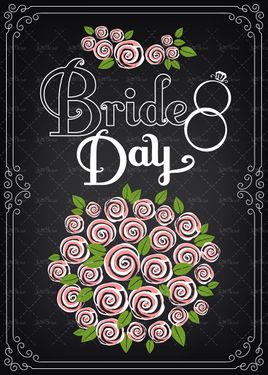 وکتور کارت دعوت کارت عروسی حلقه گل کادر گل حاشیه گل  حلقه ازدواج انگشتر دسته گل