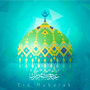 وکتور گنبد بک گراند سه بعدی تذهیب طرح اسلامی طرح اسلیمی