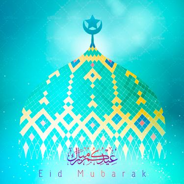 وکتور گنبد بک گراند سه بعدی تذهیب طرح اسلامی طرح اسلیمی11