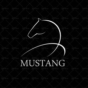 وکتور اسب سر اسب لوگو اسب اسب یال دار یال اسب کله اسب نماد اسب نشان اسب 1