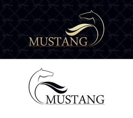 وکتور اسب سر اسب لوگو اسب اسب یال دار یال اسب کله اسب نماد اسب نشان اسب 13