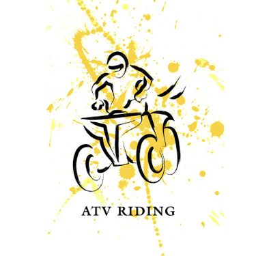 وکتور ورزش مسابقات موتور چهار چرخ