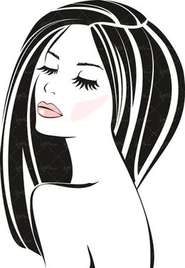 وکتور سالن آرایش وکتور مدل مو وکتور سالن زیبایی23