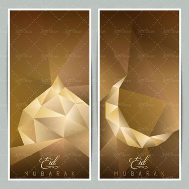 وکتور گنبد سه بعدی وکتور حلال ماه سه بعدی