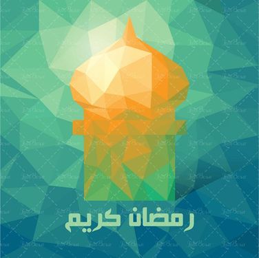 وکتور بک گراند سه بعدی مذهبی وکتور سه بعدی گنبد66