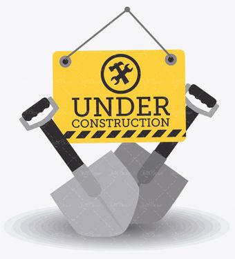 وکتور تابلوی در دست ساختمان وکتور بیلچه