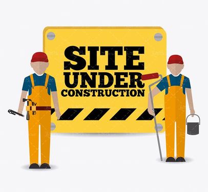 وکتور تابلوی در دست ساختمان وکتور سطل رنگ  وکتور ابزار