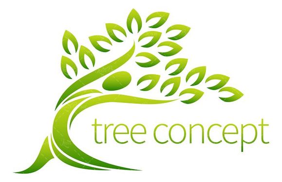 وکتور درخت وکتور شاخه وکتور درخت سرسبز2