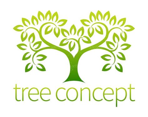 وکتور درخت وکتور شاخه وکتور درخت سرسبز3