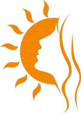 وکتور انستیتو زیبایی وکتور مدل مو وکتور میکاپ صورت37