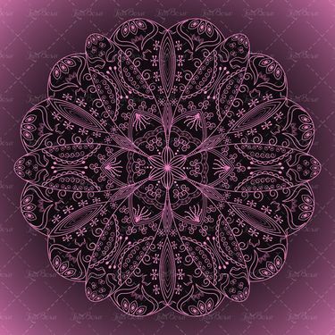 وکتور طرح اسلیمی وکتور تذهیب وکتور شمسه 020