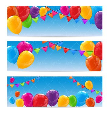 وکتور جشن تولد وکتور  وکتور بادکنک وکتور شرشره 9