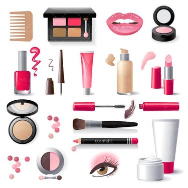 وکتور لب وکتور لوازم آریش وکتور ریمل وکتور چشم