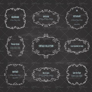 وکتور کادر گل وکتور حاشیه گل قاب گل وکتور بک گراند