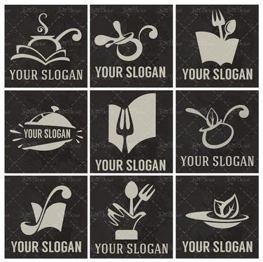 وکتور رستوران وکتور قابلمه وکتور قاشق و چنگال