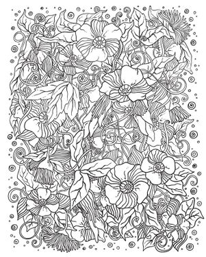 وکتور طرح گل و بوته وکتور بته و جقه بکگراند3