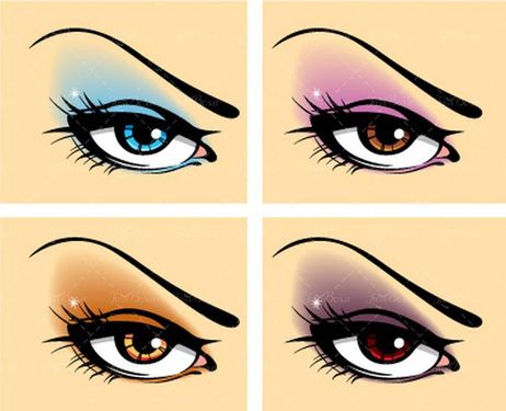 وکتور سالن زیبایی وکتور سالن آرایش وکتور آرایش چشم و ابرو1