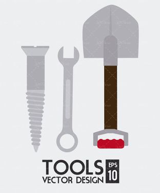 وکتور ابزار آلات وکتور پیچ  وکتور بیل وکتور آچار