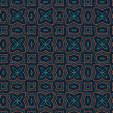 وکتور  بک گراند پترن  گل وکتور پس زمینه 10