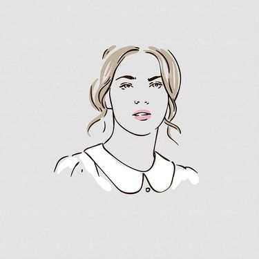 وکتور میکاپ صورت وکتور چهره زن وکتور سالن آرایش 11