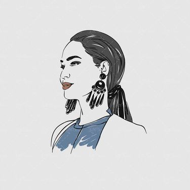 وکتور  وکتور سالن آرایش و زیبایی وکتور چهره دختر 56