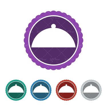 وکتور آشپزخانه وکتور ظرف سربسته غذا وکتور بشقاب