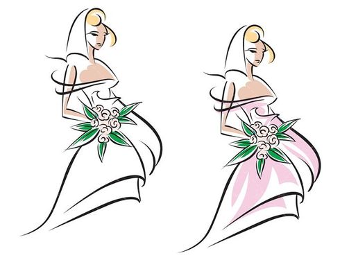 وکتور لباس نامزدی وکتور لباس عروس وکتور مزون عروس2