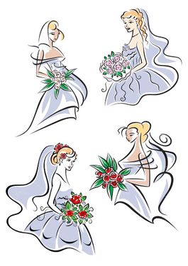 وکتور  مزون عروس وکتور لباس عروس وکتور لباس نامزدی11